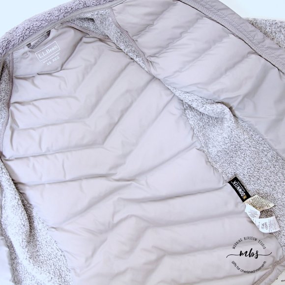 L.L. Bean Women's Gray Puffer Jacket - Picture 11 of 14